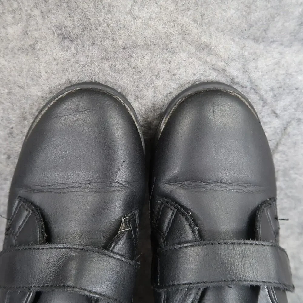 Wonder Nation Shoes Toddler Boys 11 Oxford Classic Black Easy On Strap Formal